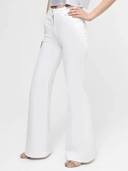 jeans Білі джинси кльош bootcut A.G.N.A $2400