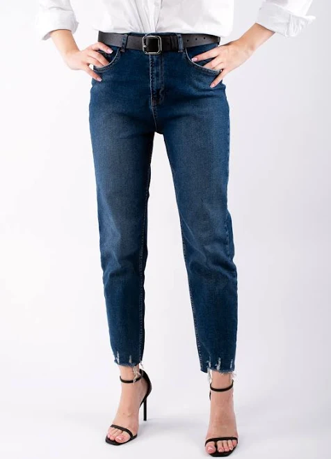 jeans D-432 Джинси МОМ сині, 38 Feminista.ua $1295