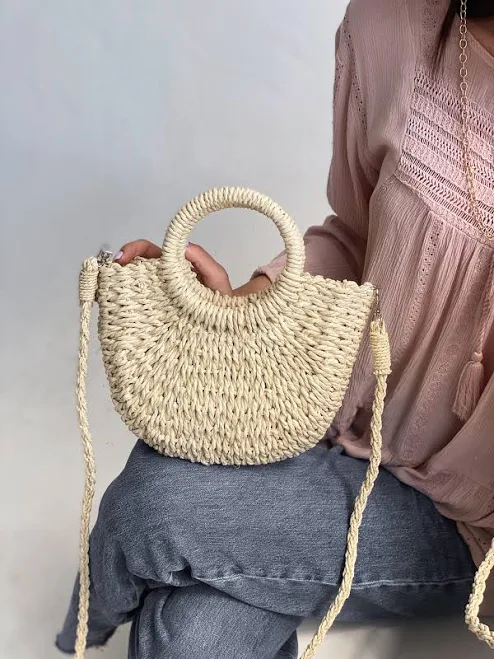 bag Сумка мини плетеная D.Hats Молочный (7675378) ЕПІЦЕНТР $740