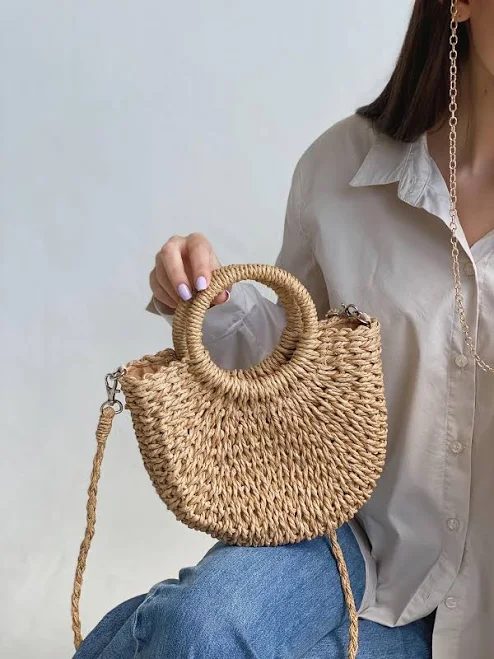 bag Сумка мини плетеная D.Hats Бежевый (7675385) ЕПІЦЕНТР $740