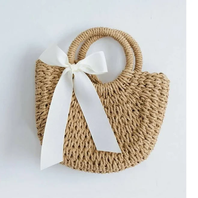 bag Сумка плетена з рафію з бантом D.Hats беж ROZETKA $820