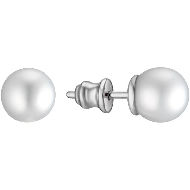 accessory Сережки з білого золота з перлами Delicate. Артикул: 211041710201 SOVA $15074