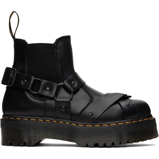 shoes Dr. Martens Челсі на платформі мартенси 30813001 колір чорний Monoad $12890