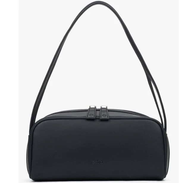 bag Estro Сумка шкіряна чорна / розмір Estro $2720