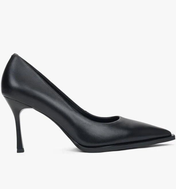 shoes Estro Туфлі-човники шкіряні чорні / розмір Estro $4750