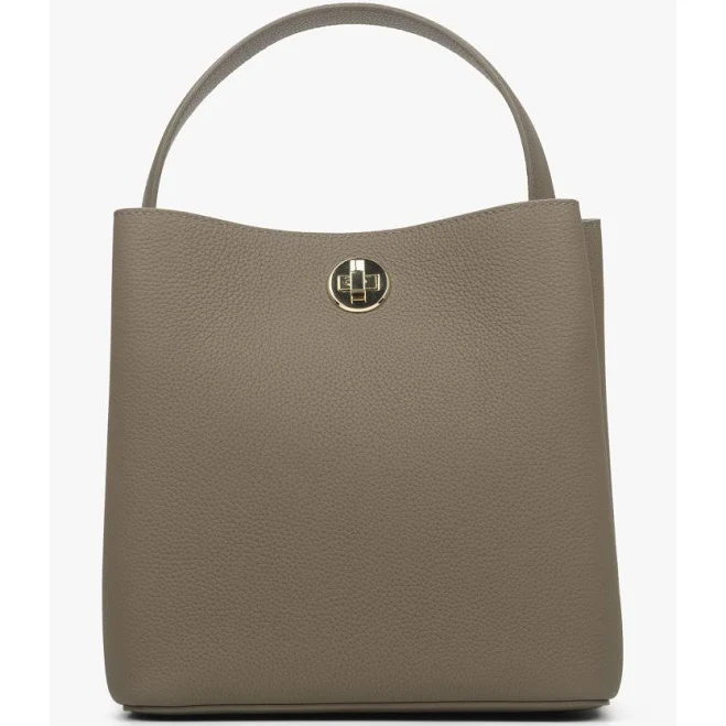 bag Estro Сумка-тоут шкіряна капучино / розмір Estro $5499