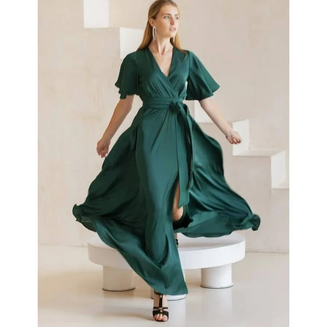 maxi dress Вечірня смарагдова сукня FashionYouWant XXXL смарагдова 43372332. Жіночі плаття ROZETKA $4199