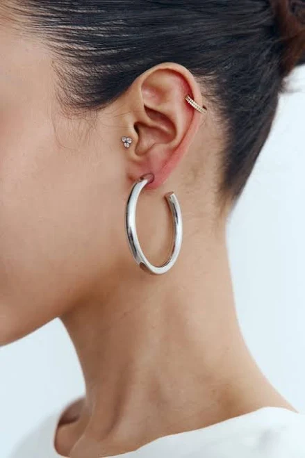 accessory Gepur сережки металік заокругленої форми gepur.com $599