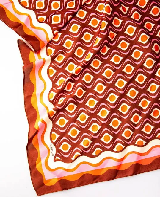 accessory Gepur Шовкова хустка з абстрактним принтом gepur.com $799