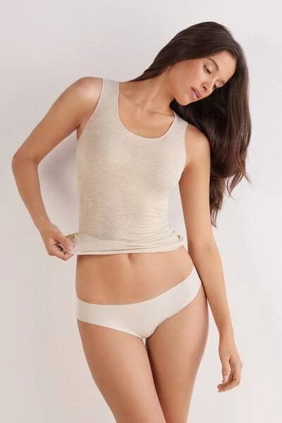 майки Intimissimi Топ-Майка з ультралегкого Кашеміру і модалу Woman Intimissimi $1329