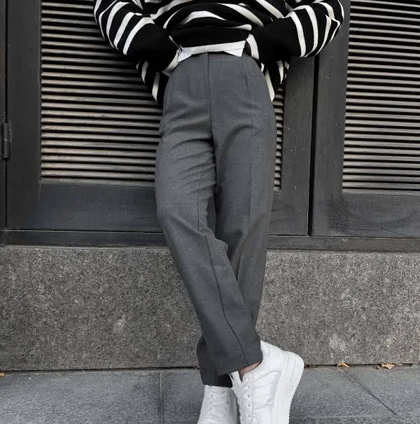 pants Штани прямого крою темно-сірі LEMAN LM4477-2 Leman $1149