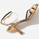 shoes LEONA босоніжки золоті /7 см/ kachorovska.com $9200