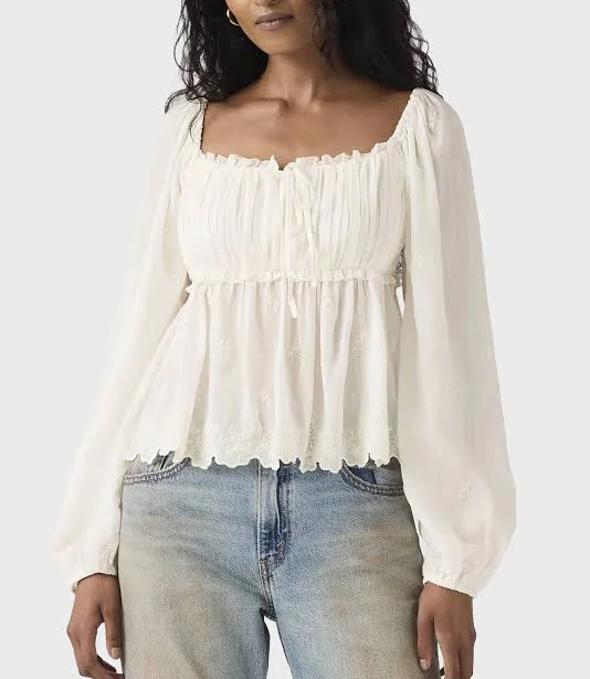 top Жіноча біла блуза Levi&rsquo;s md-fashion.ua $5490