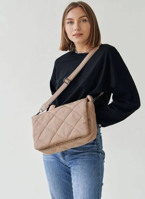 bag Жіноча сумка Lola бежеві кубики Oleto $699
