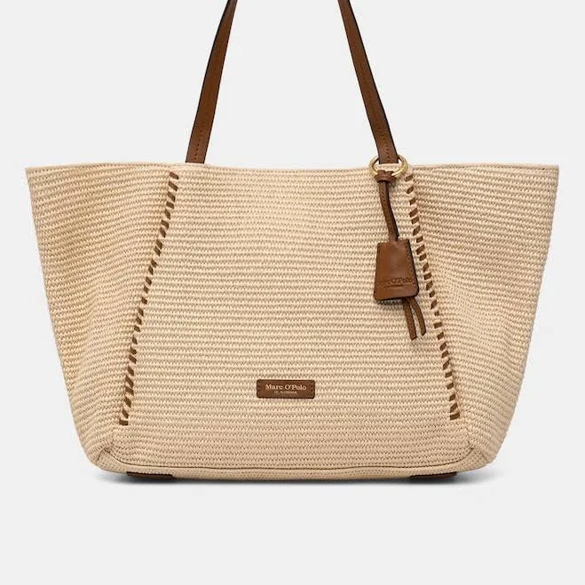 bag Marc O'Polo сумка-шопер жіноча плетена бежева 5000010830 answear.ua $8599