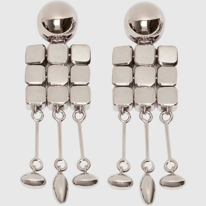 accessory Max Mara Сріблясті сережки - (Розміри nosize) - Сріблястий - Для жінок - метал Symbol $13003