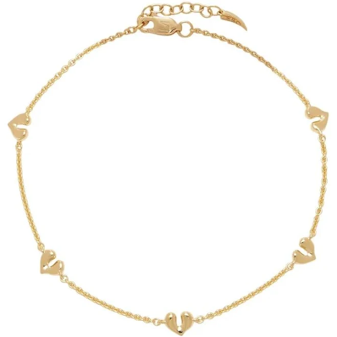 accessory Missoma золотий Браслет з підвісками у формі серця. Актуальні колекції. Купити в інтернет-магазині KAMERON. Missoma kameron.ua $5250