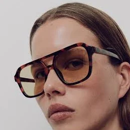 accessory Moda Damska - Сонцезахисні окуляри Коричневий/Черепаховий Малюнок - H&M H&M $629