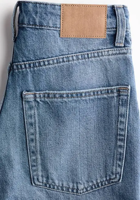 shorts Moda Damska - Джинсові шорти-бермуди Світло-Блакитний Денім - Size: 38 - H&M H&M $1399