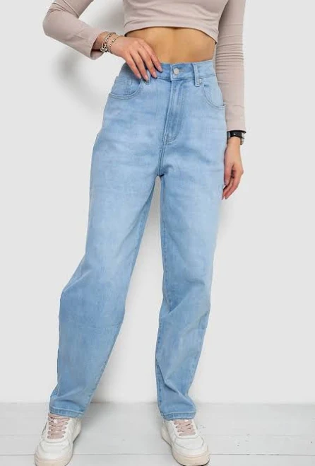 jeans Джинси жіночі MOM, колір блакитний, 255RM580 AGER $559