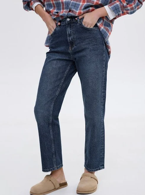 jeans Джинси mom темно-сині Сabanchi $2890