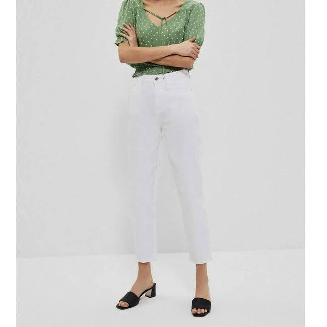 jeans Джинси жіночі MOODO 3715 XL білі. Жіночі джинси ROZETKA $799