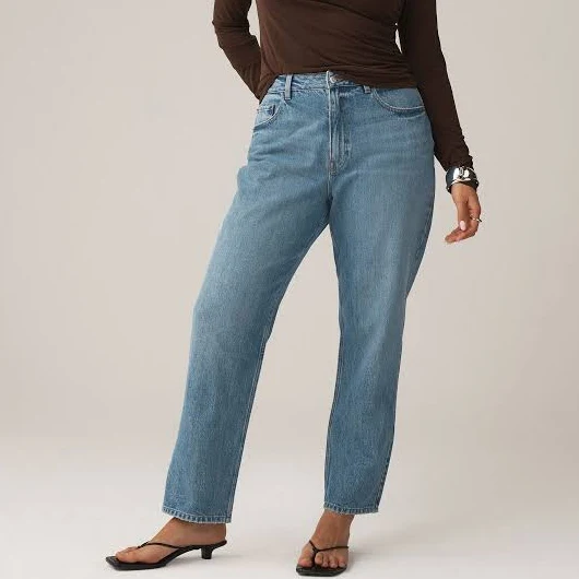 jeans NEXT Класичні прямі джинси з високою посадкою Hourglass Next Ukraine $1244