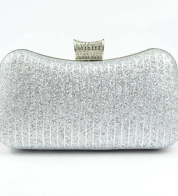 bag Сріблястий маленький вечірній клатч бокс на ланцюжку, парадна випускна міні сумочка клатч на плече No Brand (266623579) Kasta $750