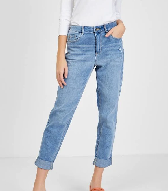 jeans Джинси-бойфренди жіночі світло-блакитні ORSAY Orsay.ua $1159