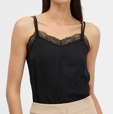 crop top Топ жіночий з мереживом чорний ORSAY Orsay.ua $699