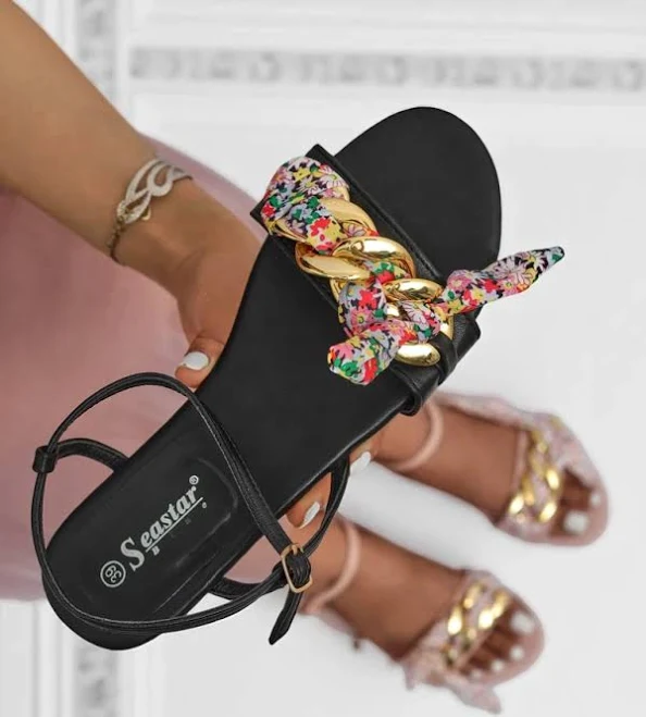 shoes Royalfashion Жіночі сандалі на плоскій підошві BareLuxe Royalfashion.com.ua $622