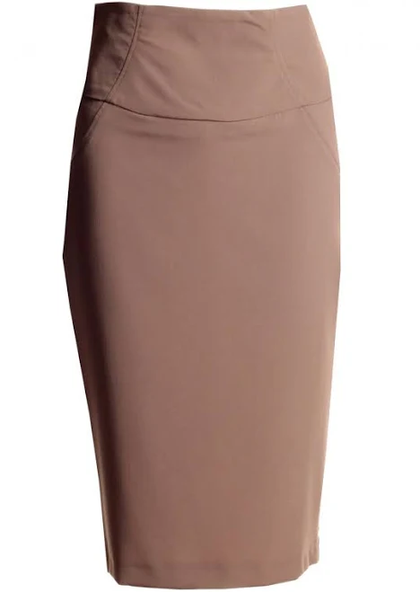 skirt Спідниця-олівець темно-бежева S LadyLike $499