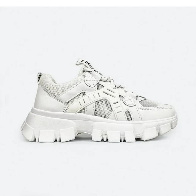 shoes Кросівки на масивній підошві жіночі весняно-літні еко шкіра білі S19 Sport Fashion 40. Жіночі кросівки ROZETKA $944