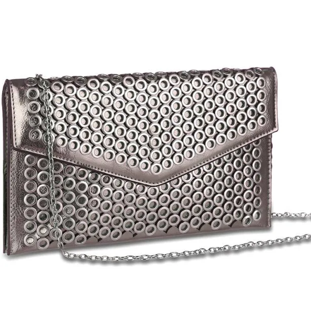 bag Клатч-конверт на ланцюжку сріблястий Sincera Клатч (339870009) Kasta $1290