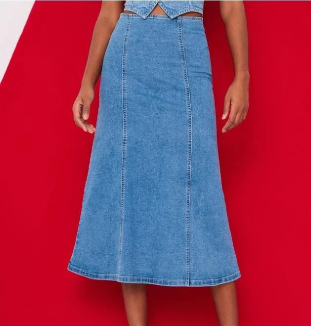 skirt Sinsay Джинсова спідниця міді Sinsay $339