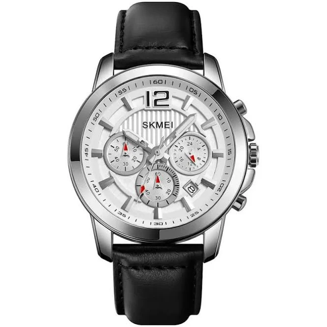 accessory Наручний чоловічий класичний годинник Skmei 1989 (Сріблястий з білим). Наручні годинники ROZETKA $759