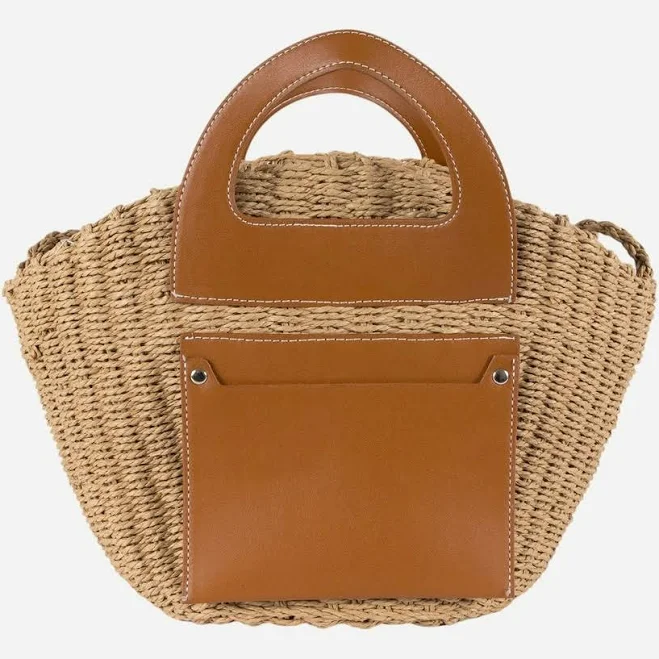 bag Сумка крос-боді через плече жіноча велика плетена SumWin Сіде Q37077-02 Темно-бежева (ROZ6501062173). Сумки ROZETKA $1090