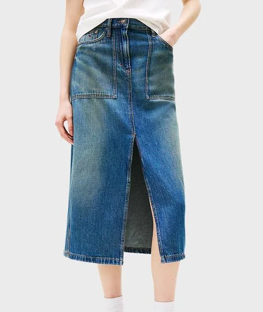 skirt Джинсова спідниця Tommy Jeans midi пряма DW0DW21070 md-fashion.ua $4193