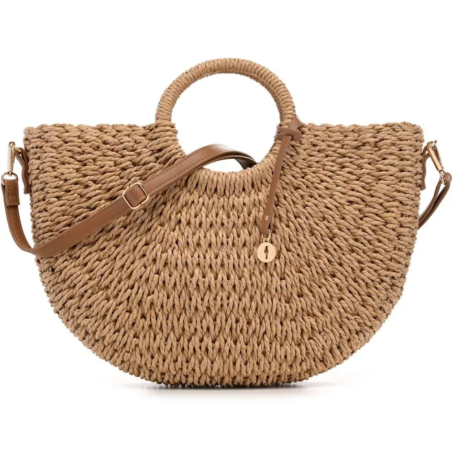 bag Бежева плетена напівкругла сумка TOREC-0940-1E ochnik.ua $1959