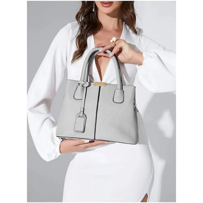 bag Сумка жіноча стильна tote bag містка елегантна структурна шоппер через плече з ручками та ремінцем у класичному стилі модна повсякденна сумочка-тоут ROZETKA $539