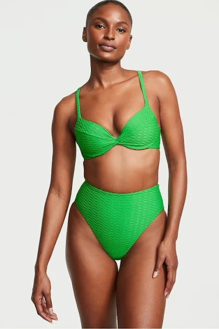 beachwear Роздільний купальник з високими плавками Victoria's Secret зелений Intimo.ua - Lingerie & Fashion $4187