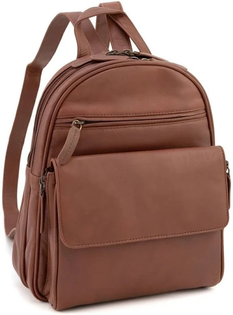 bag Жіночий коричневий рюкзак середнього розміру із високоякісної шкіри Visconti Gina 69156 MODNOTAK $6400