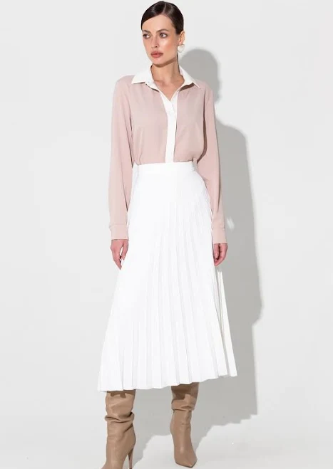 top Блуза з вставкою кремова VOVK VOVK $1199