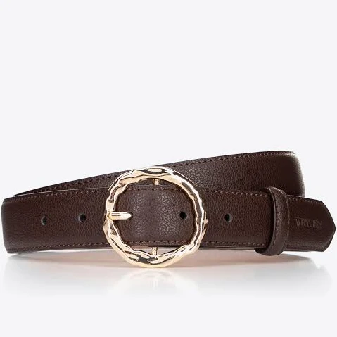 accessory Wittchen Жіночий Шкіряний Ремінь З Блискучою Пряжкою Коричневий Wittchen UA $2025