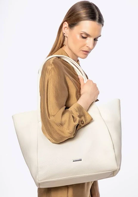 bag Wittchen Жіноча Сумка-Шоппер З М''якої Екошкіри Кремова Wittchen UA $2805