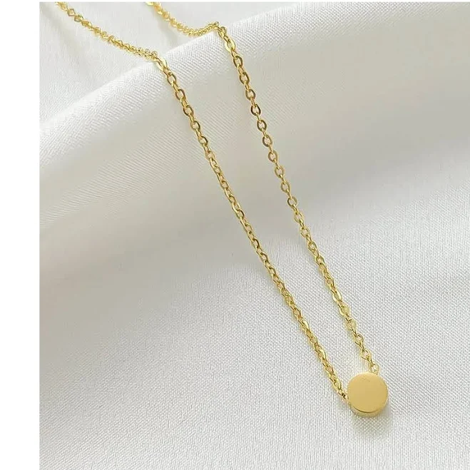accessory Витончений золотий 14К ланцюжок з модним кулоном (N052023). Біжутерні кулони та підвіски ROZETKA $450
