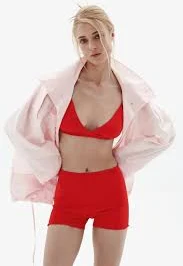 top Топ-бра яскраво-червоний kachorovska.com $1500