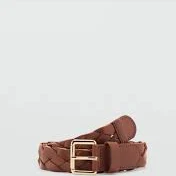 accessory Плетений шкіряний ремінь mango.com $1999