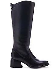 shoes Чорні Шкіряні Чоботи на Підборах modus-vivendi.ua $2470