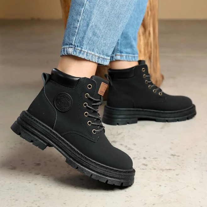 shoes Черевики жіночі 586267 Чорні Sezon $968
